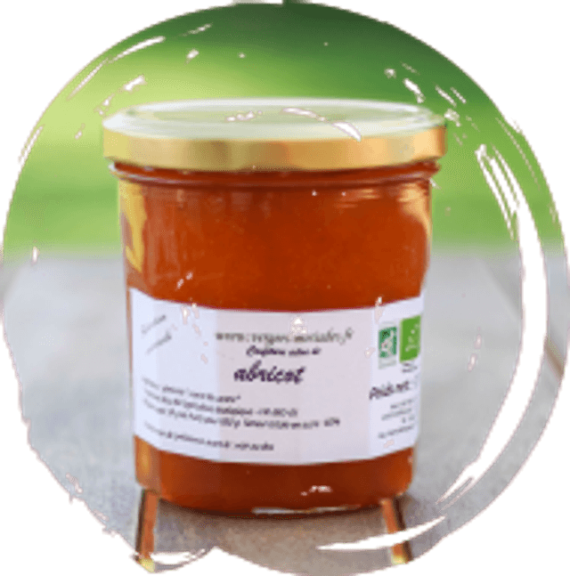 Confiture extra d&#039;abricot pot de 370 g